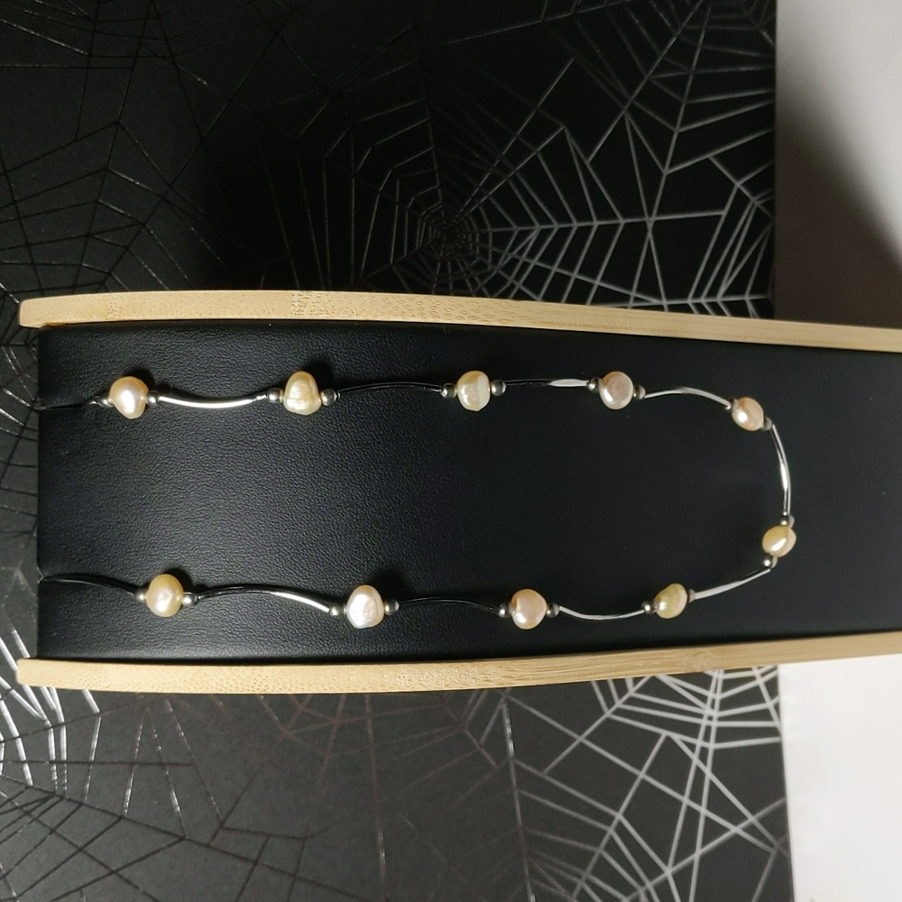 Sterling Silver Freshwater Pearl Necklace